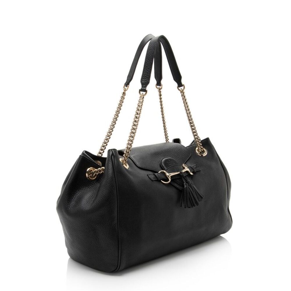 Gucci Leather Emily Shoulder Bag - Picture 2 of 16